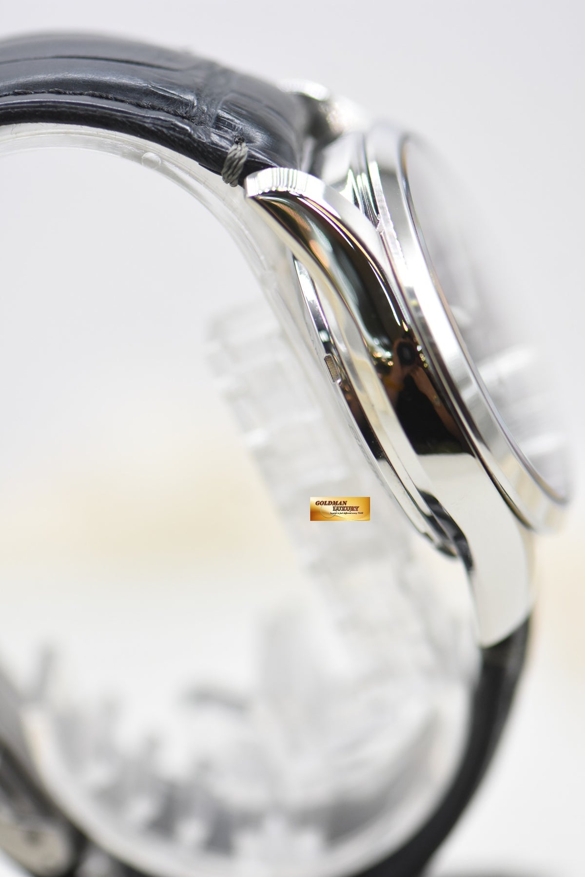 SEIKO PRESAGE URUSHI BYAKUDAN-NURI 40.5mm STEEL IN LEATHER STRAP AUTOMATIC SPB085J1 (MINT)