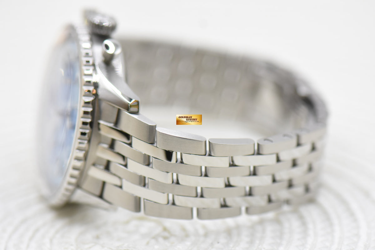 BREITLING NAVITIMER B19 STEEL CHRONOGRAPH PERPETUAL CALENDAR AUTOMATIC PB1920 (NEW)