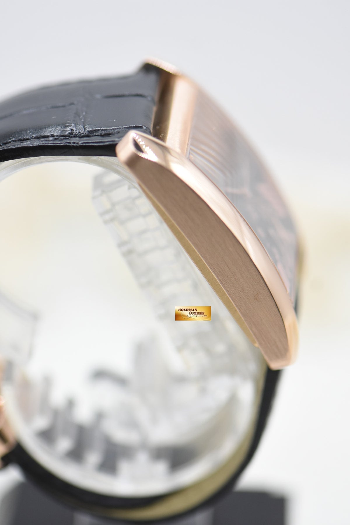 CARTIER TANK MC LARGE MEN’S ROSE GOLD IN LEATHER STRAP AUTOMATIC W5330002 (MINT)