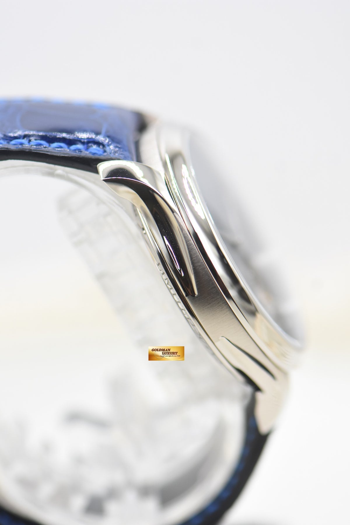 H MOSER & CIE ENDEAVOUR TOURBILLION 40mm WHITE GOLD IN LEATHER STRAP FALCON EYE DIAL 1804-0222 (NEW-UNWORN)