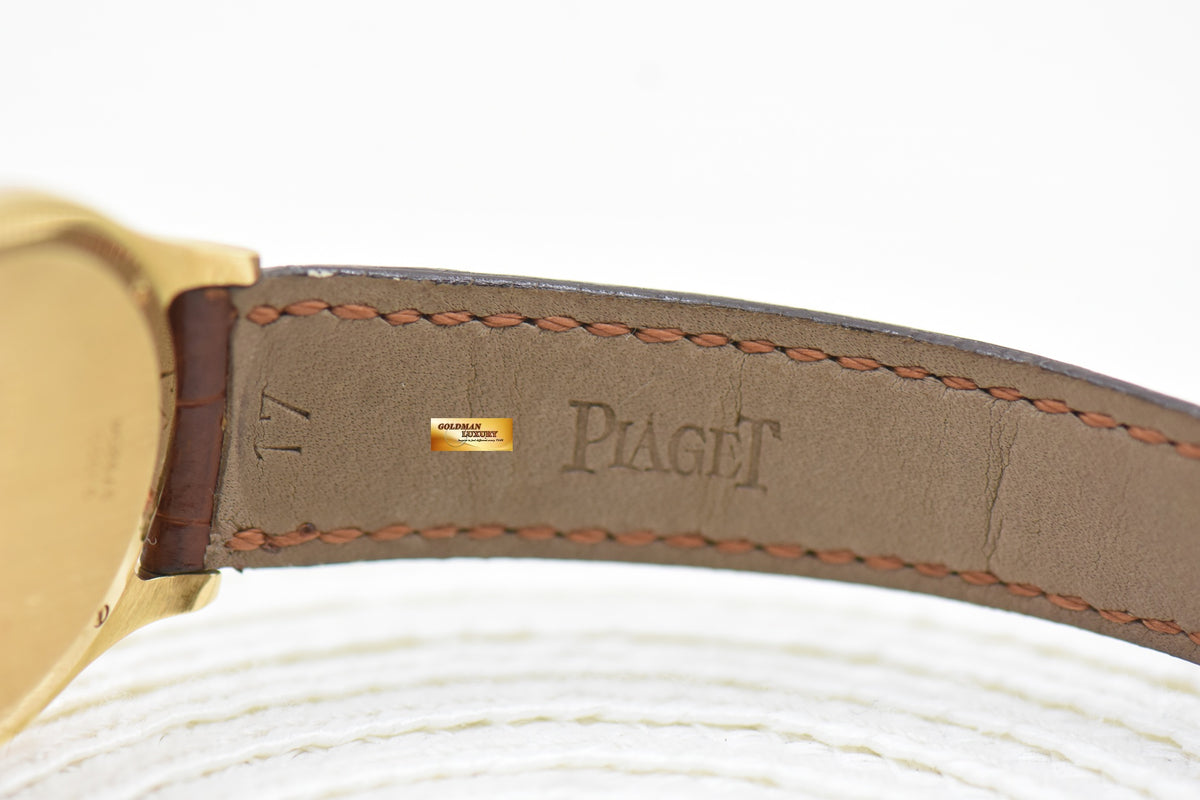 PIAGET CLASSIC LADIES 33mm 18K YELLOW GOLD MANUAL G0A17178 (MINT)