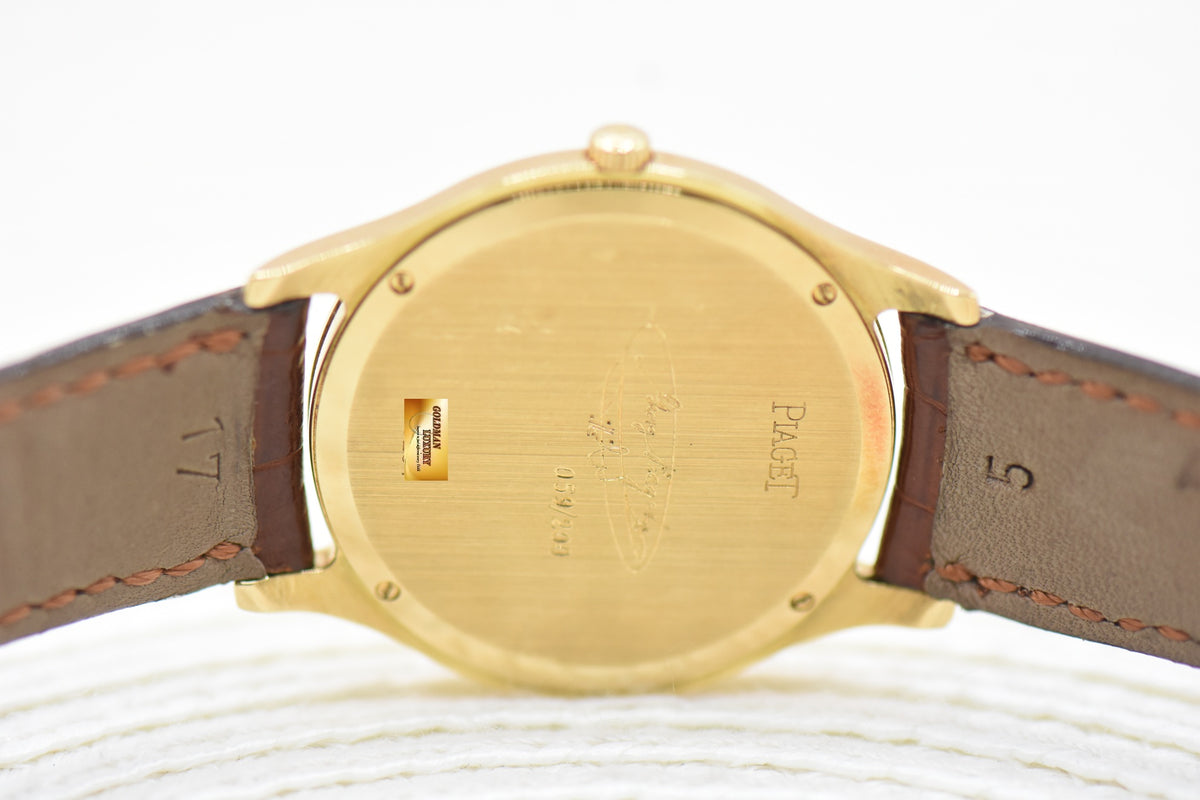 PIAGET CLASSIC LADIES 33mm 18K YELLOW GOLD MANUAL G0A17178 (MINT)