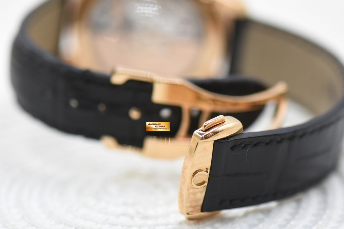 OMEGA DE VILLE CO-AXIAL 41mm RED GOLD IN LEATHER STRAP 431.53.41.21.02.001 (MINT)