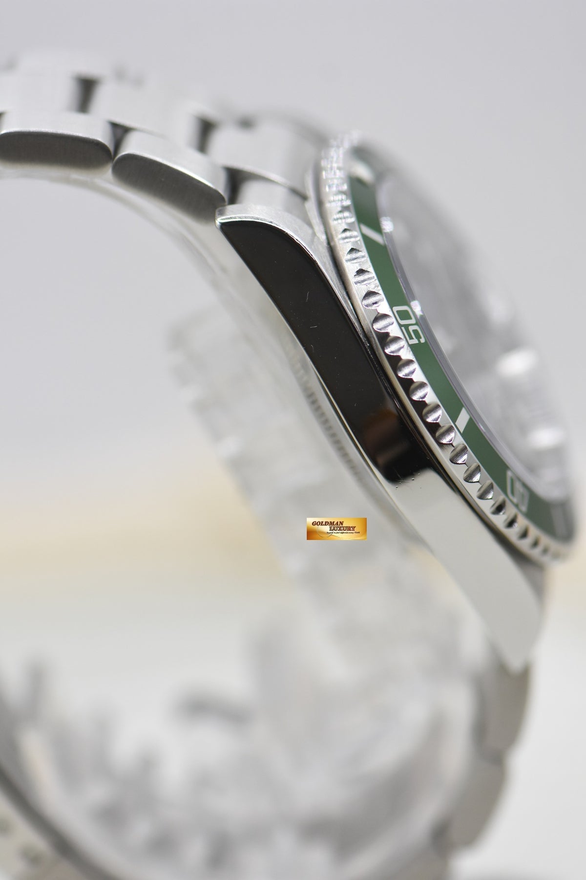 [SOLD] ROLEX OYSTER SUBMARINER FLAT 4 KERMIT 40mm BLACK 16610LV (LNIB) (COLLECTOR’S PIECE)