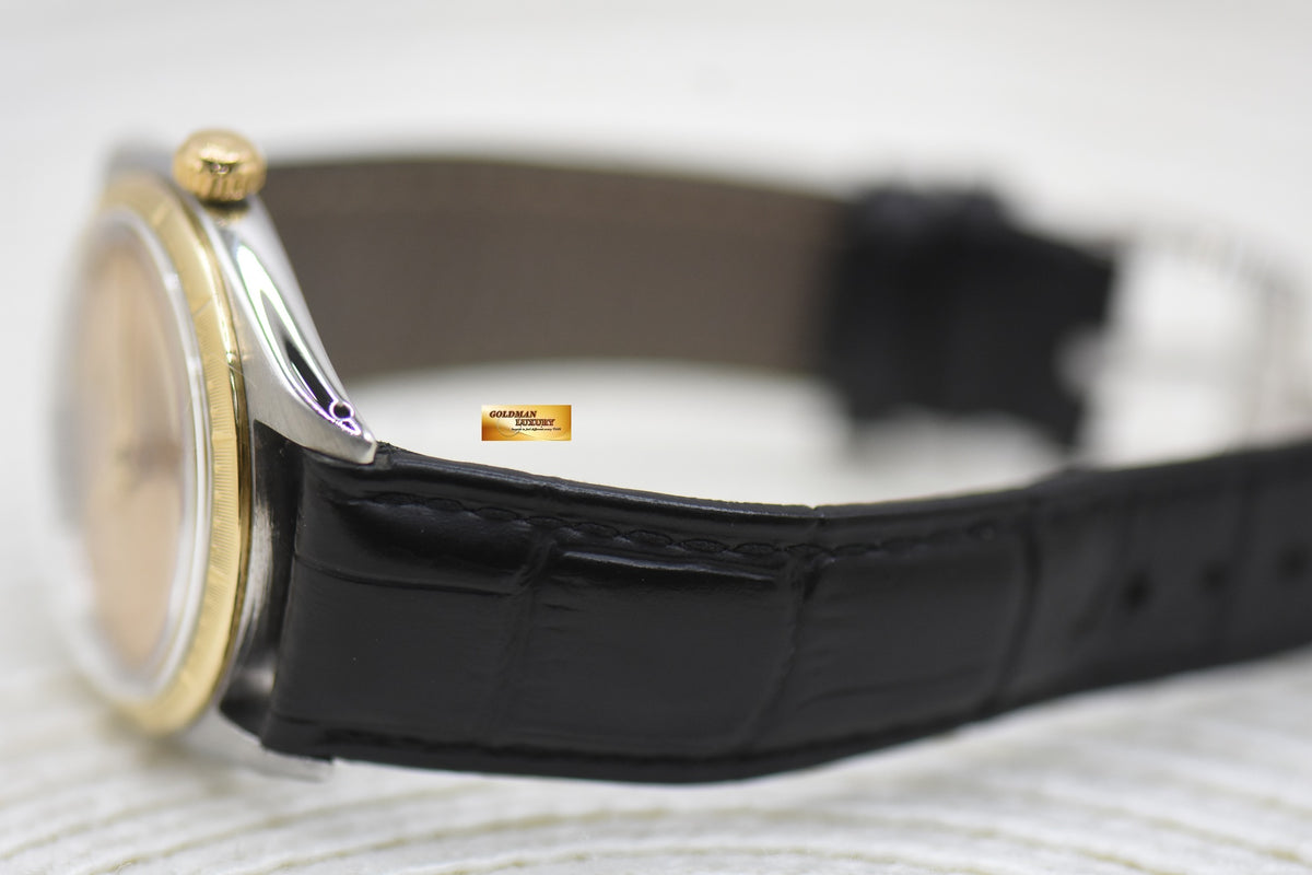 [SOLD] ROLEX ZEPHYR OYSTER PERPETUAL 34mm HALF GOLD 1008 (VINTAGE)