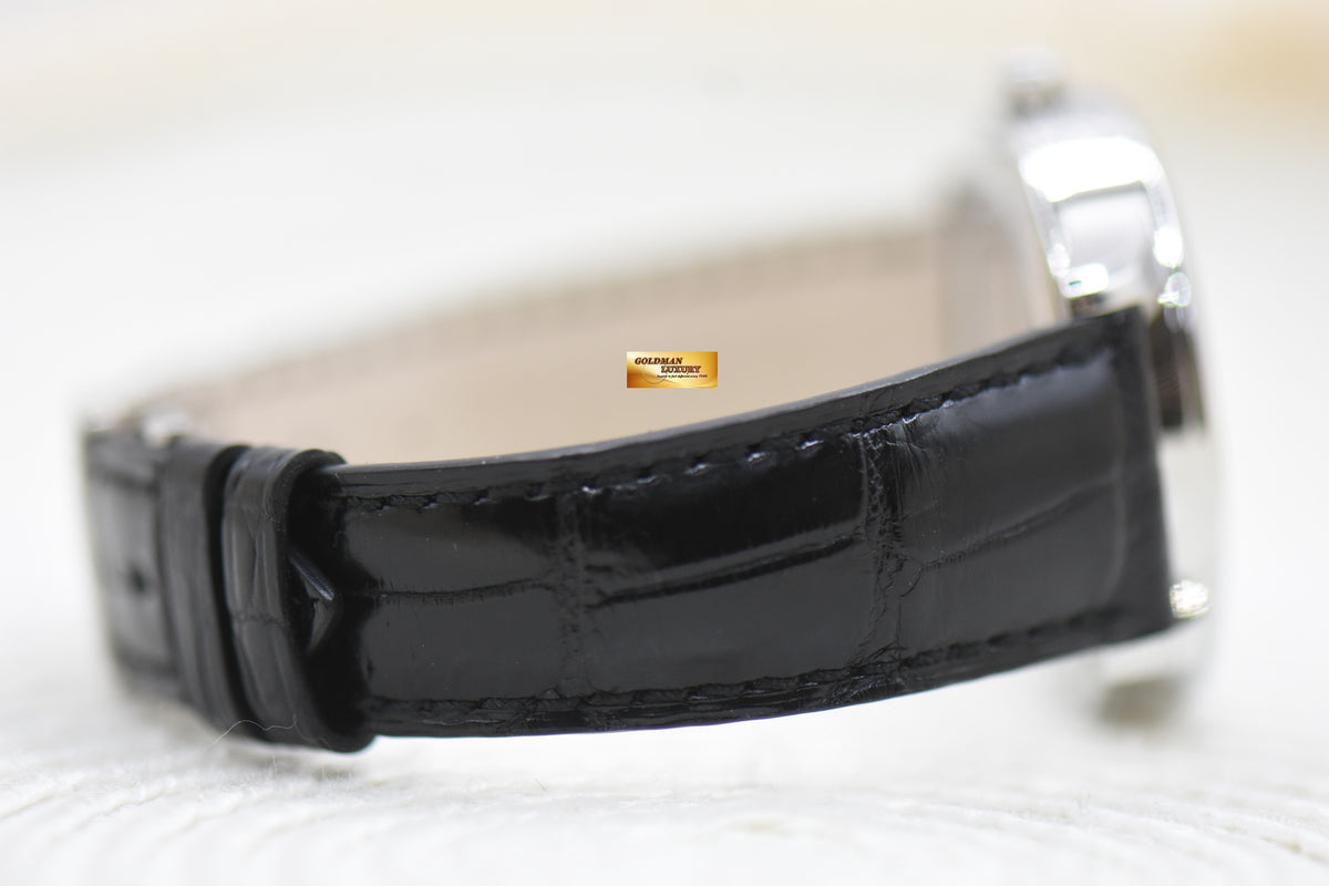 JLC MASTER CONTROL CALENDAR MOONPHASE 40mm STEEL IN LEATHER STRAP AUTOMATIC Q1558420 (MINT)