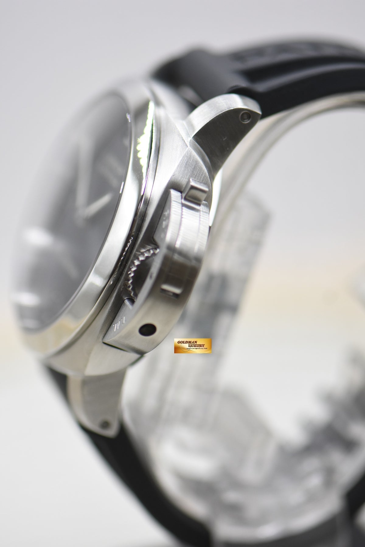 PANERAI LUMINOR MARINA 1950 CASE 44mm STEEL IN LEATHER P.9000 AUTOMATIC PAM 312 (MINT)