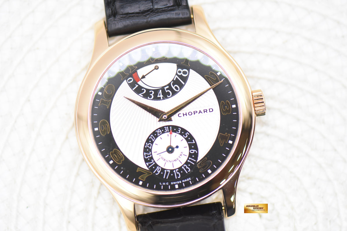 CHOPARD L.U.C CLASSIC QUATTRO MARK II 39.5mm MENS YELLOW GOLD 8 DAYS MANUAL WINDING 161903 (LNIB)