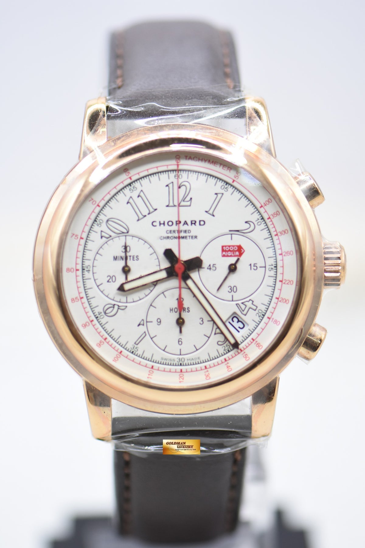 CHOPARD MILLE MIGLIA 1000 CHRONOGRAPH ROSE GOLD RACE EDITION 161274 (NOS)
