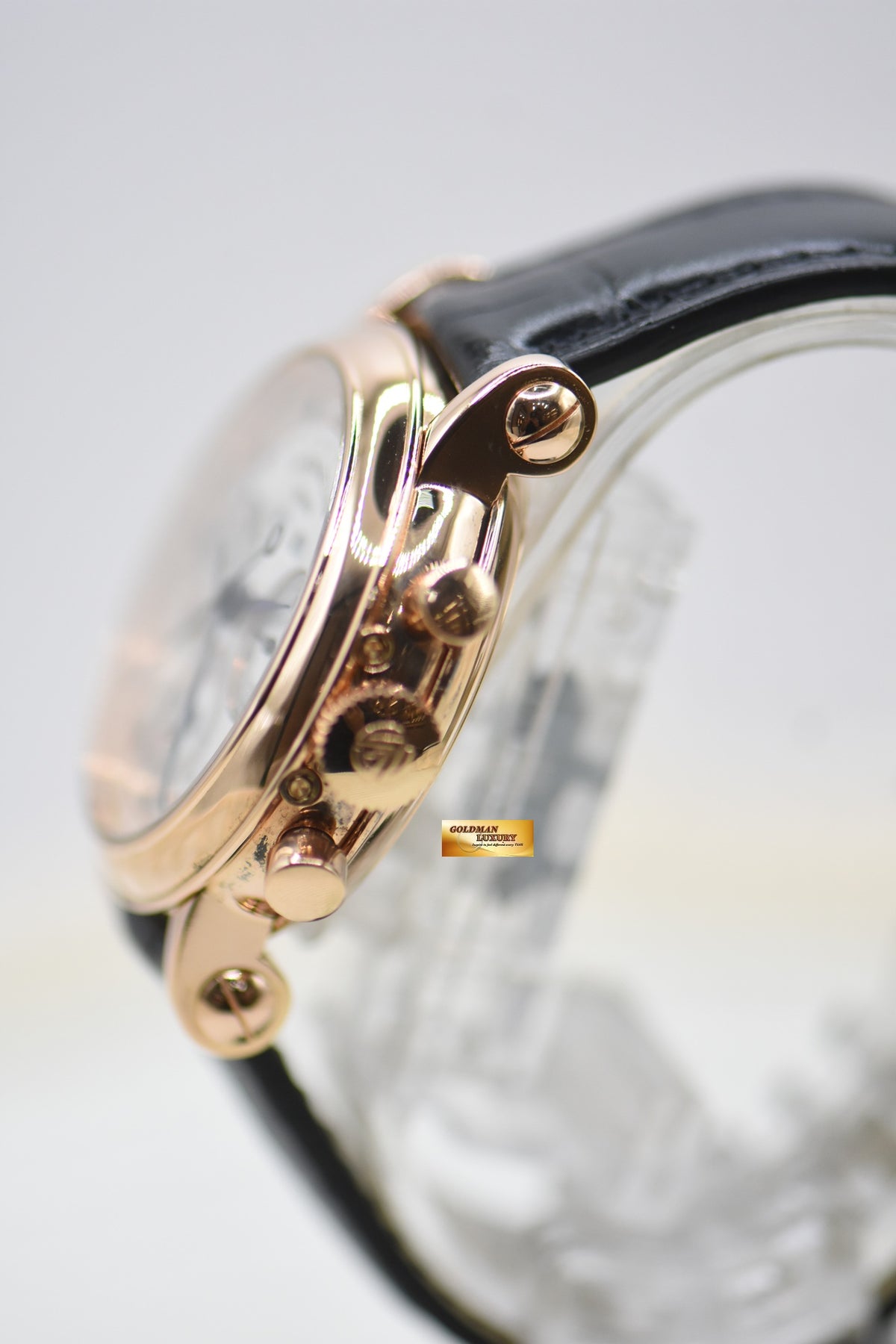 FRANCK MULLER COMPLETE CALENDAR CHRONOGRAPH YELLOW GOLD IN LEATHER STRAP MANUAL WINDING 7000CC (MINT)