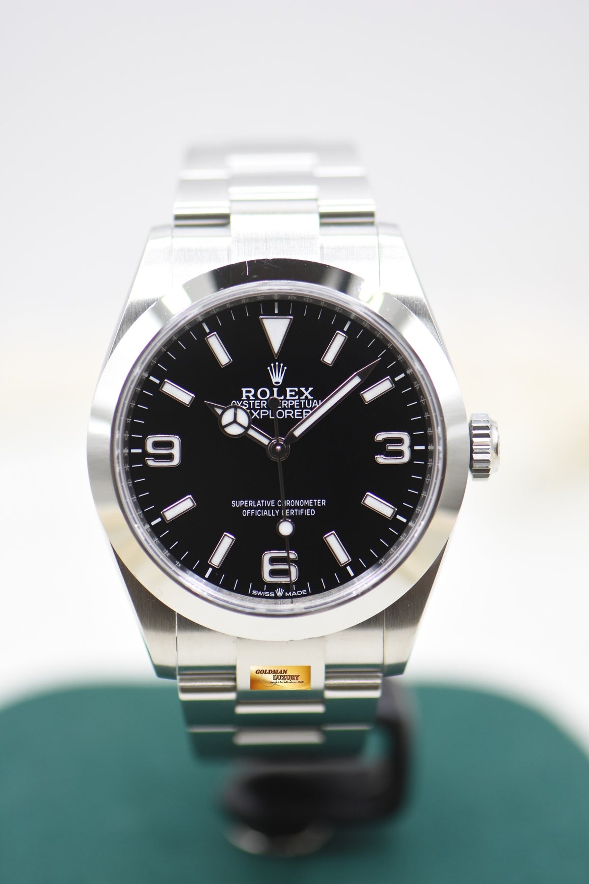 ROLEX OYSTER EXPLORER 40mm STEEL IN OYSTER BRACELET 224270 (MINT)