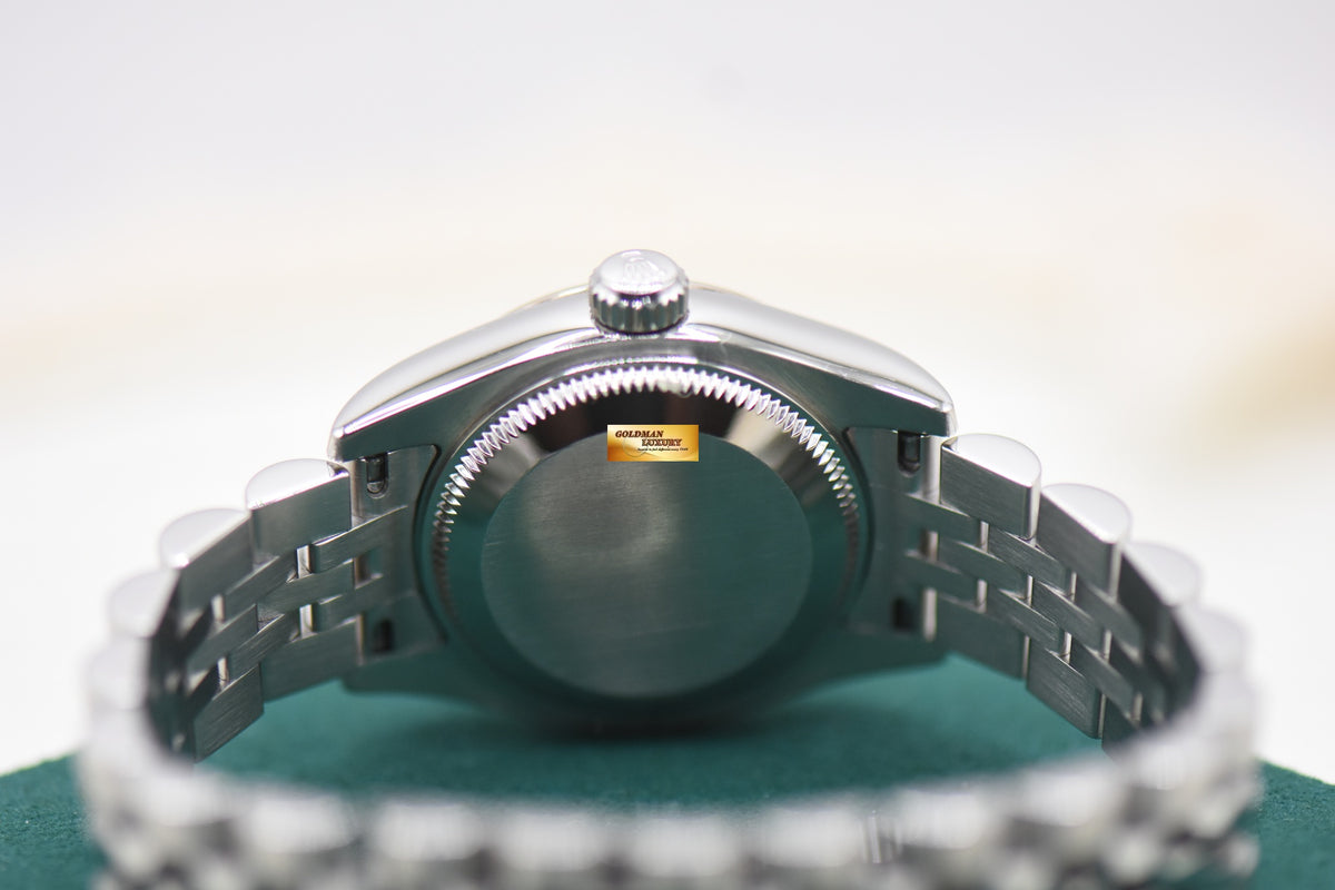 ROLEX OYSTER DATEJUST 26mm STEEL IN JUBILEE BRACELET SILVER ROMAN DIAL 179174 (MINT)