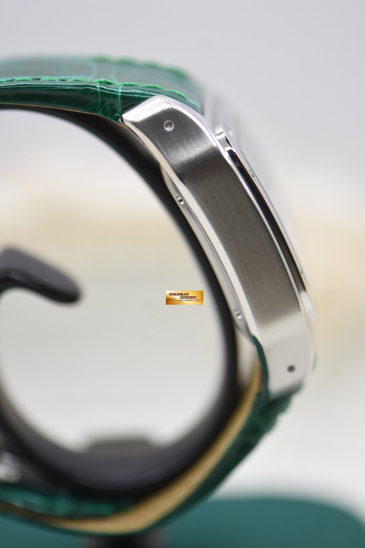 CARTIER SANTOS 100 MIDSIZE STEEL IN LEATHER STRAP AUTOMATIC 2878 (LNIB)