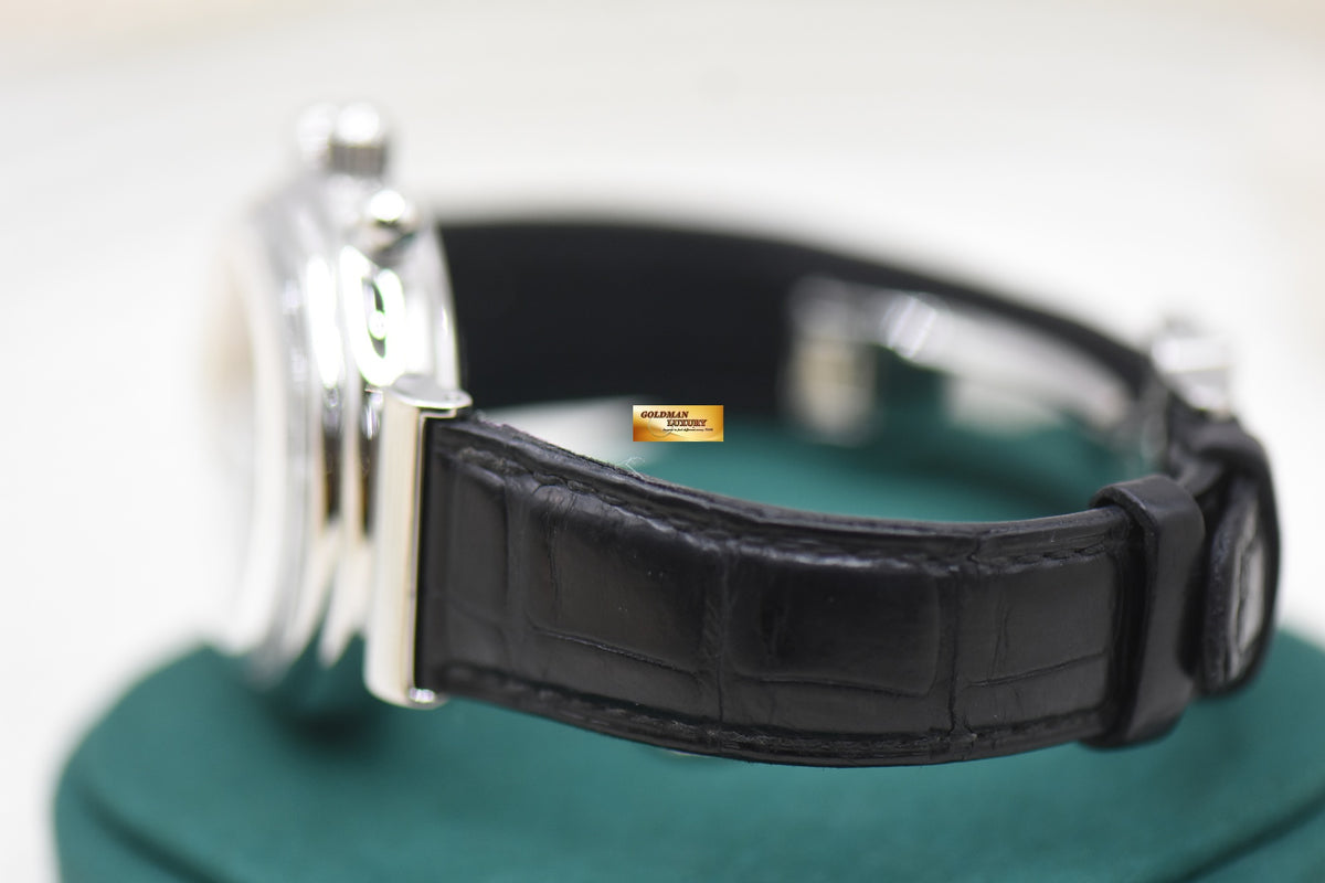 [SOLD] IWC DA VINCI PERPETUAL CALENDAR CHRONOGRAPH 39mm STEEL BLACK DIAL AUTOMATIC IW3750-28 (MINT)