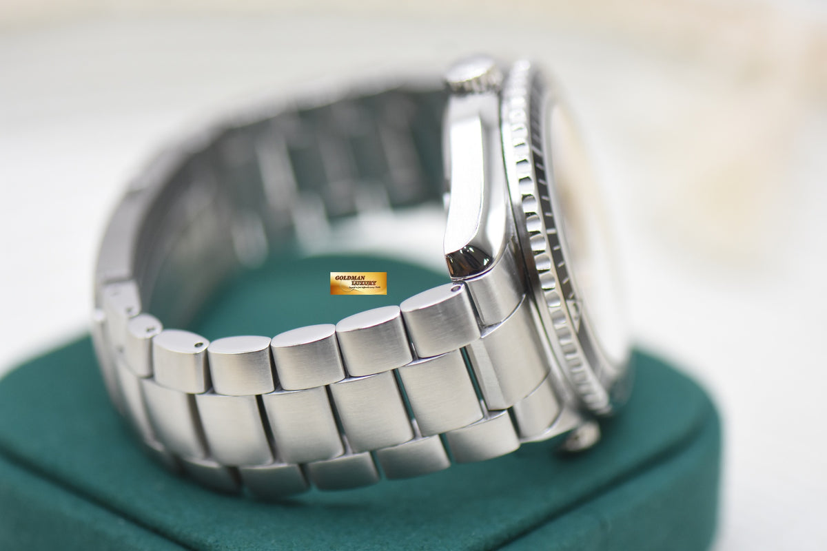 OMEGA SEAMASTER PLANET OCEAN 45.5mm STEEL IN  BRACELET BLACK DIAL AUTOMATIC 2200.5000 (MINT)