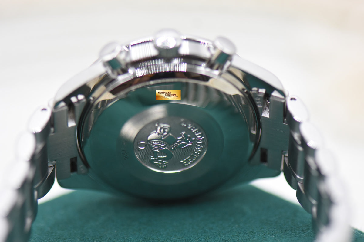 OMEGA SPEEDMASTER CHRONOGRAPH DATE 39mm STEEL IN BRACELET BLACK DIAL 3513.5000 (MINT)