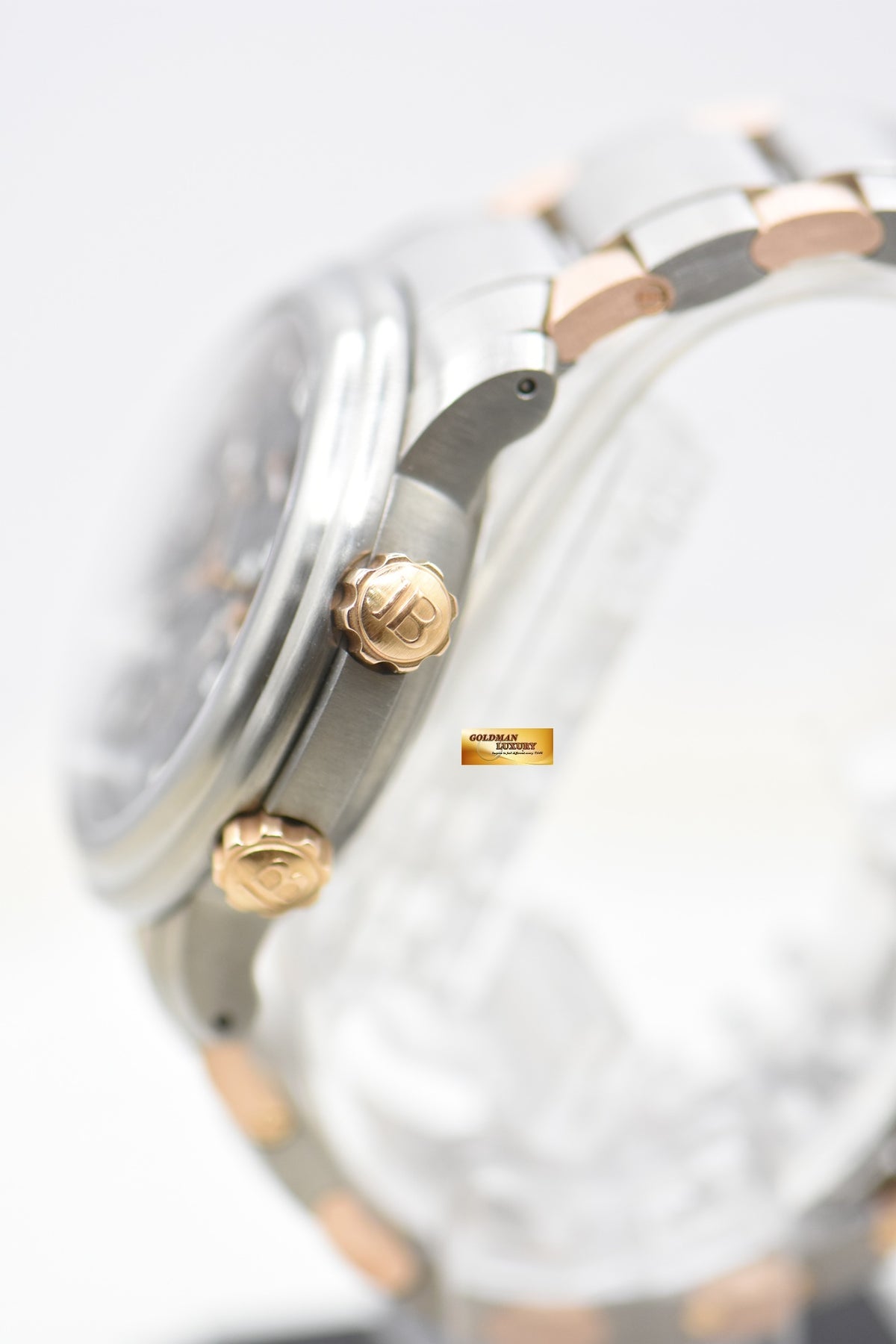 BLANCPAIN LEMAN REVEIL GMT ALARM 40mm TITANIUM/ROSE GOLD BRACELET 2041-12A30-63B (MINT)