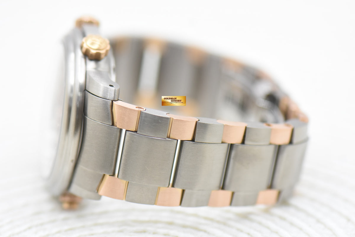 BLANCPAIN LEMAN REVEIL GMT ALARM 40mm TITANIUM/ROSE GOLD BRACELET 2041-12A30-63B (MINT)