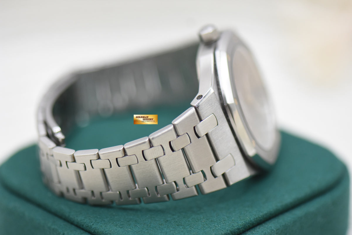 AUDEMARS PIGUET ROYAL OAK FONDATION “TIME FOR TREES” 36mm STEEL IN BRACELET 14990ST (NEO-VINTAGE MINT) (RARE)