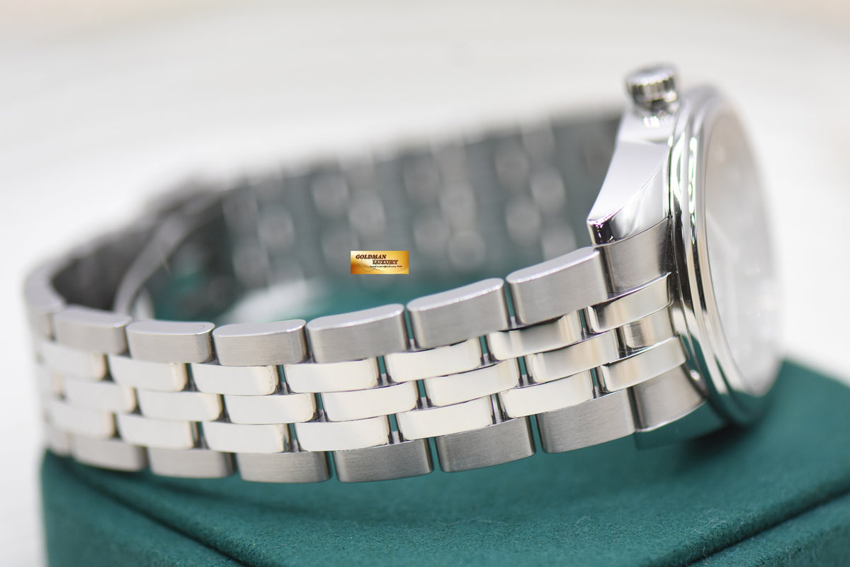 TUDOR GLAMOUR DATE 36mm STEEL BRACELET DIAMOND DIAl 55000 (LNIB)