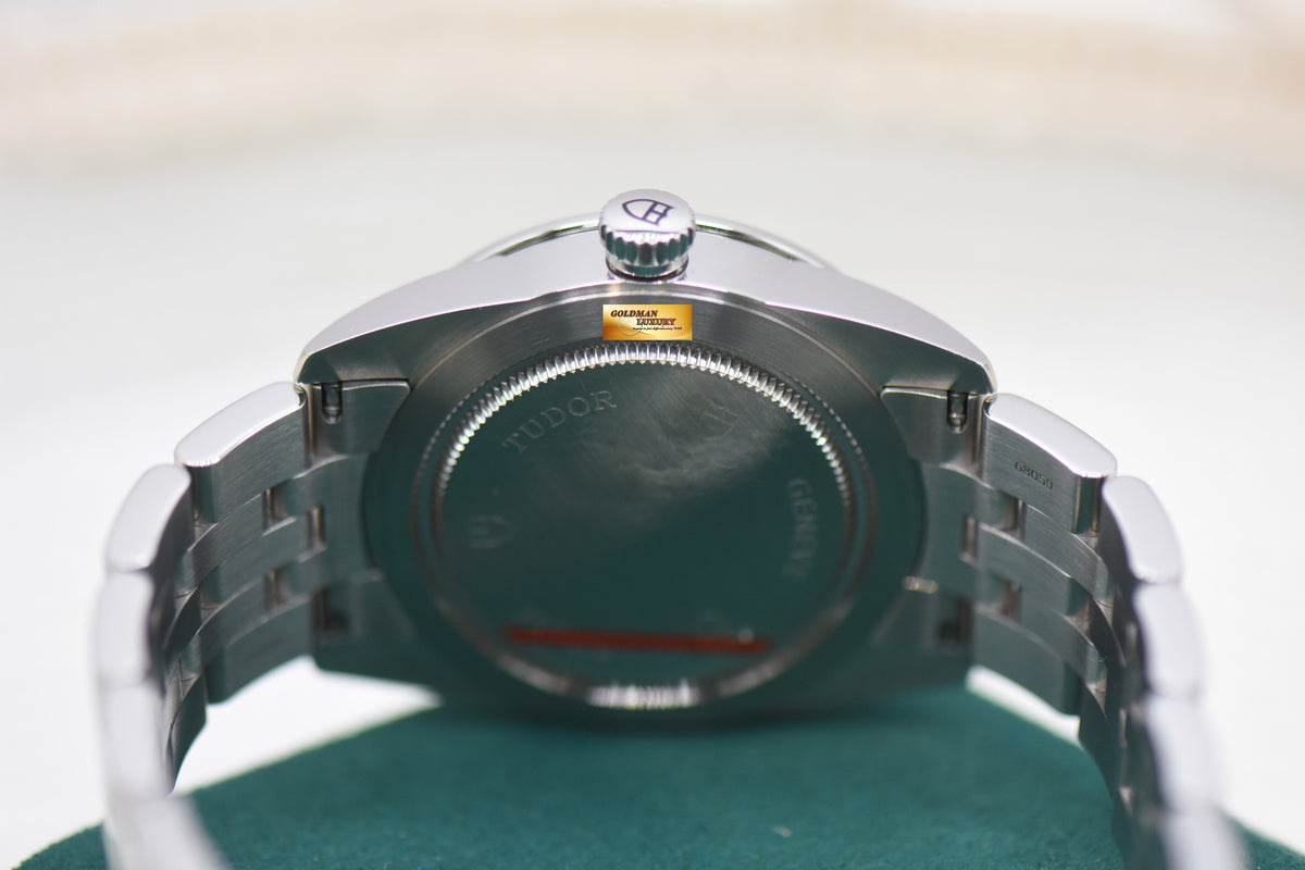 TUDOR GLAMOUR DATE 36mm STEEL BRACELET DIAMOND DIAl 55000 (LNIB)