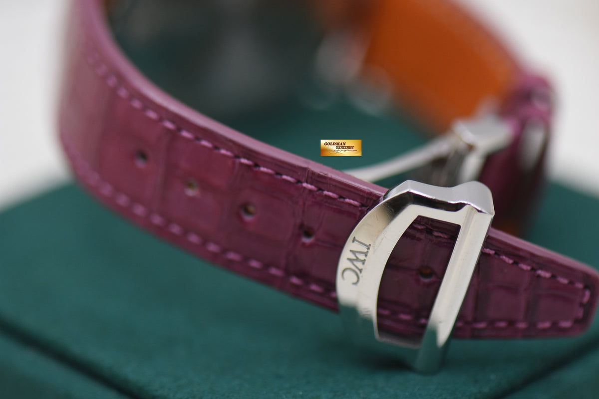 IWC PORTOFINO MOONPHASE 37 LADIES STEEL AUTOMATIC IW459008 (MINT)