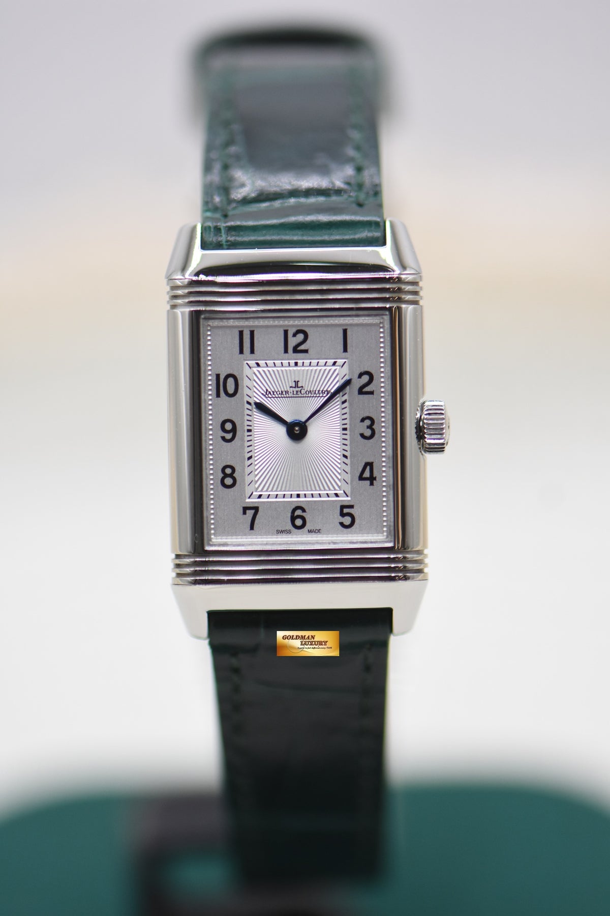 JLC REVERSO LADIES CLASSIC DUETTO STEEL DIAMOND MANUAL Q2668432 (LNIB)