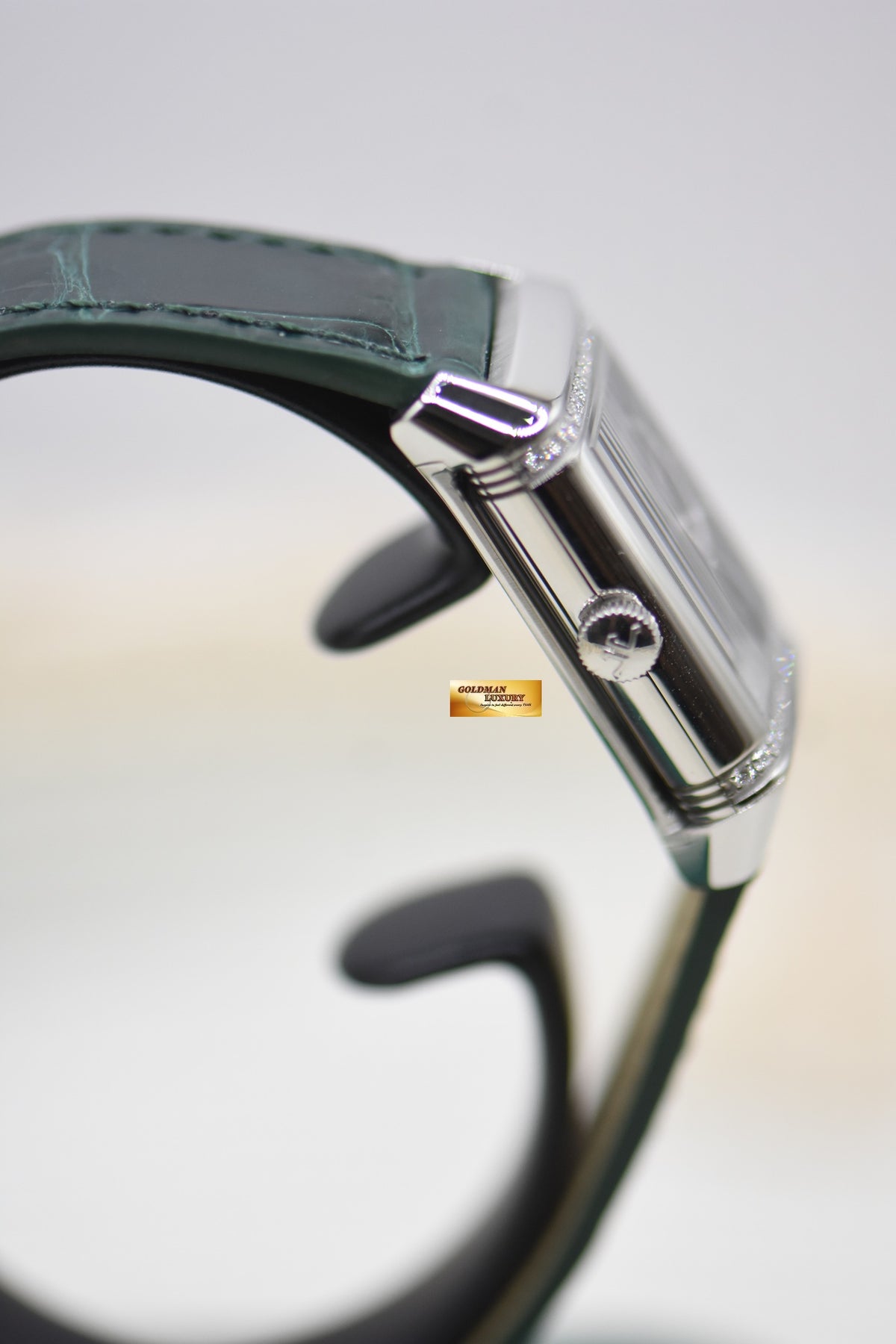 JLC REVERSO LADIES CLASSIC DUETTO STEEL DIAMOND MANUAL Q2668432 (LNIB)