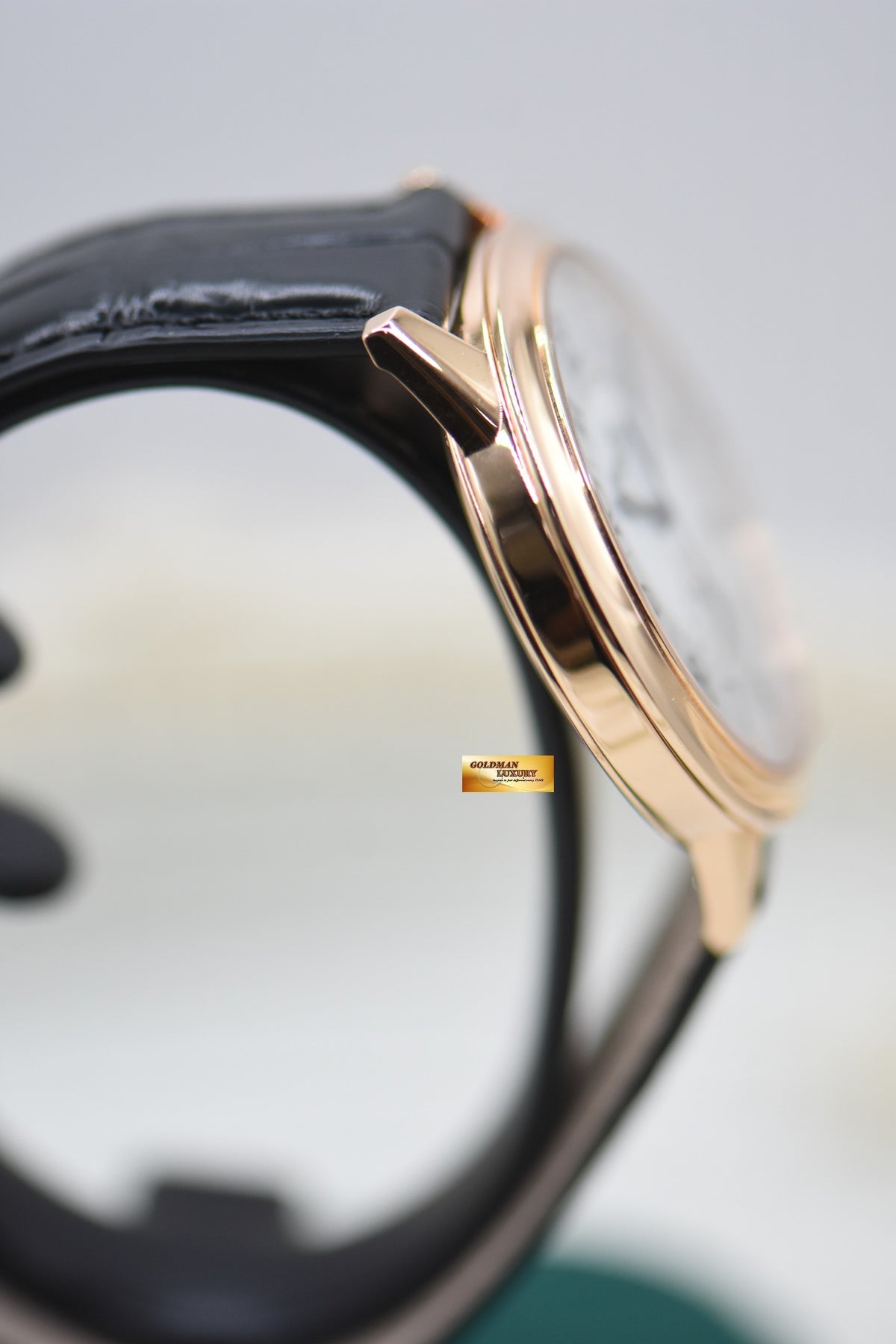 JLC RENDEZ-VOUS DATE LADIES 37.5mm ROSE GOLD MOP DIAMOND DIAL AUTOMATIC Q3542490 (MINT)