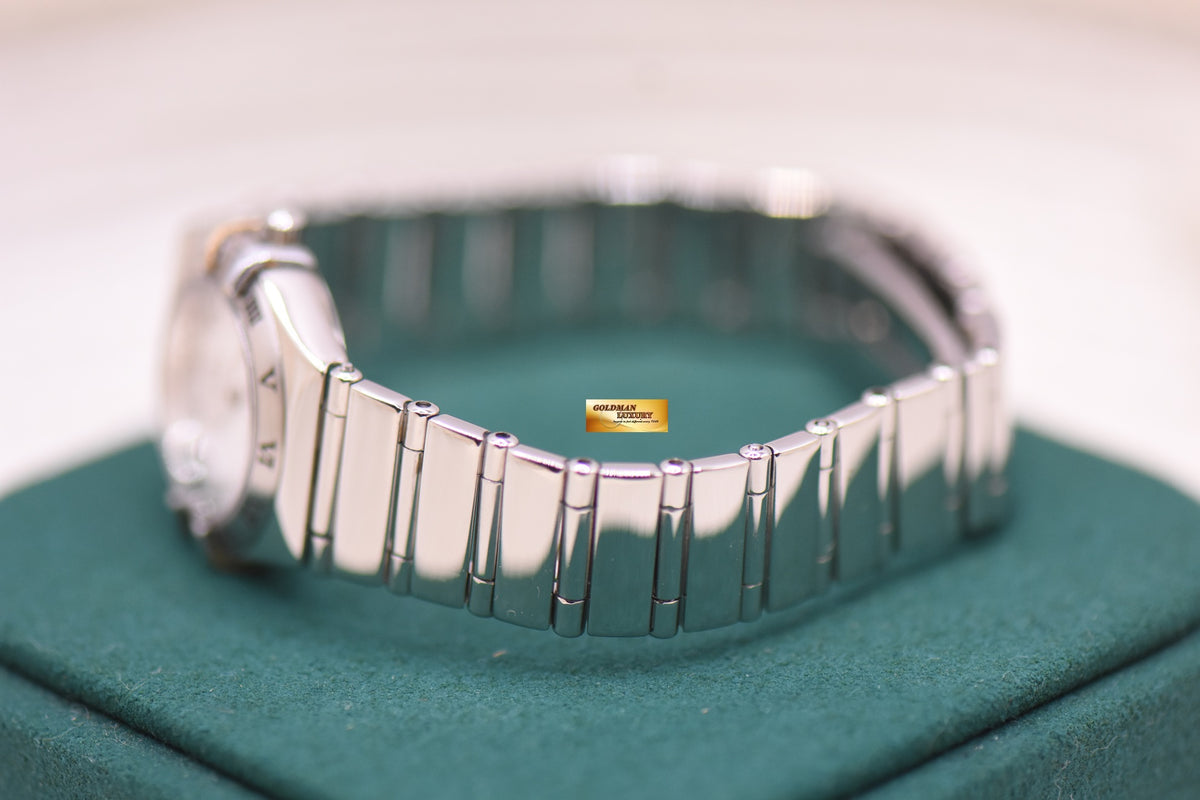 OMEGA CONSTELLATION MINI 22.5mm MY CHOICE MOP DIAL STEEL BRACELET 1561.71 (MINT)