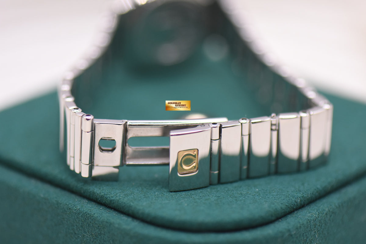 OMEGA CONSTELLATION MINI 22.5mm MY CHOICE MOP DIAL STEEL BRACELET 1561.71 (MINT)