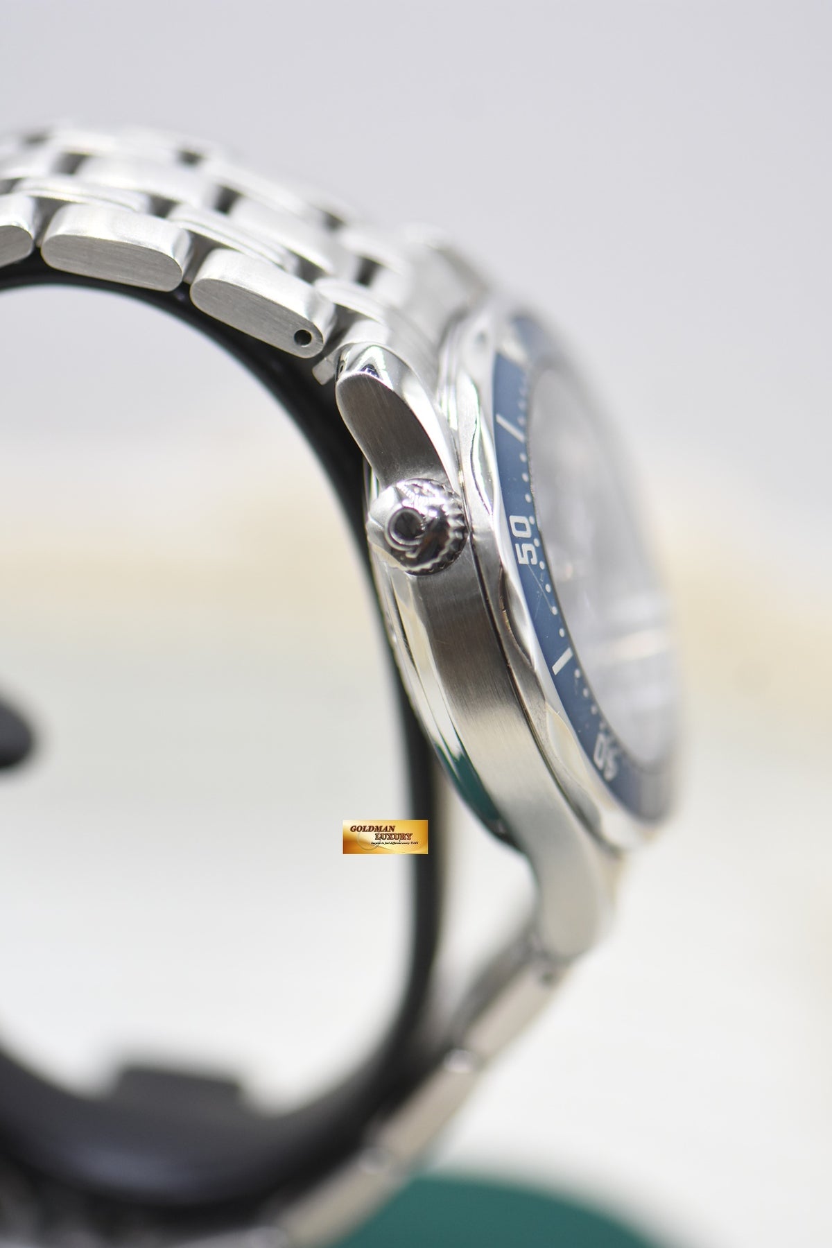 OMEGA SEAMASTER 300m MID-SIZE 36.25mm STEEL IN  BRACELET BLUE DIAL AUTOMATIC 2551.8000 (MINT)