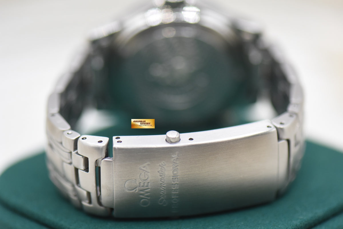 OMEGA SEAMASTER 300m MID-SIZE 36.25mm STEEL IN  BRACELET BLUE DIAL AUTOMATIC 2551.8000 (MINT)