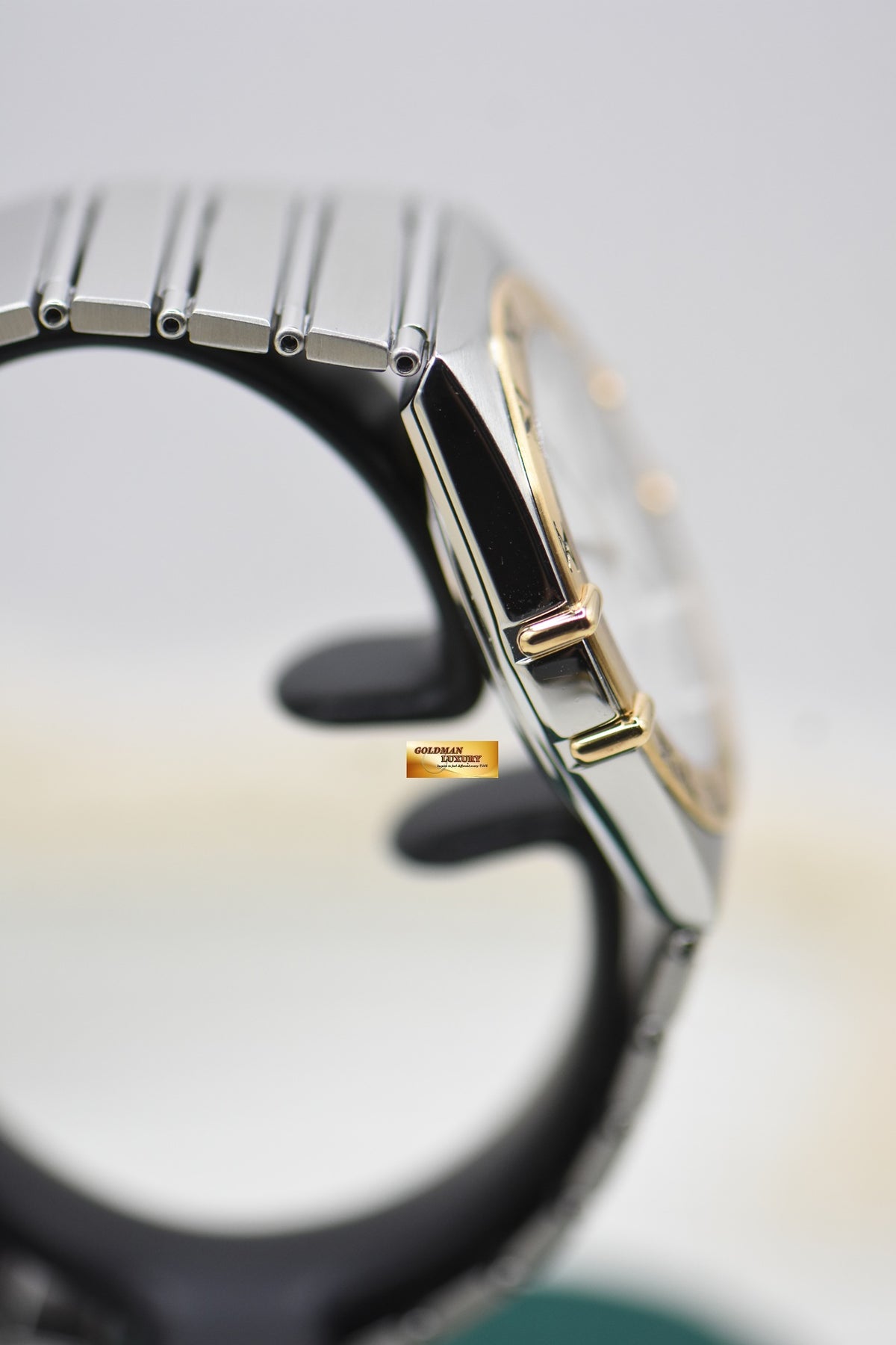 OMEGA CONSTELLATION “MANHATTAN” CHRONOMETER 35mm HALF-GOLD BRACELET AUTOMATIC 368.1075 (MINT)