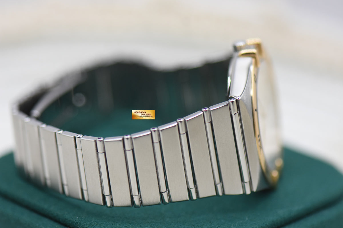 OMEGA CONSTELLATION “MANHATTAN” CHRONOMETER 35mm HALF-GOLD BRACELET AUTOMATIC 368.1075 (MINT)