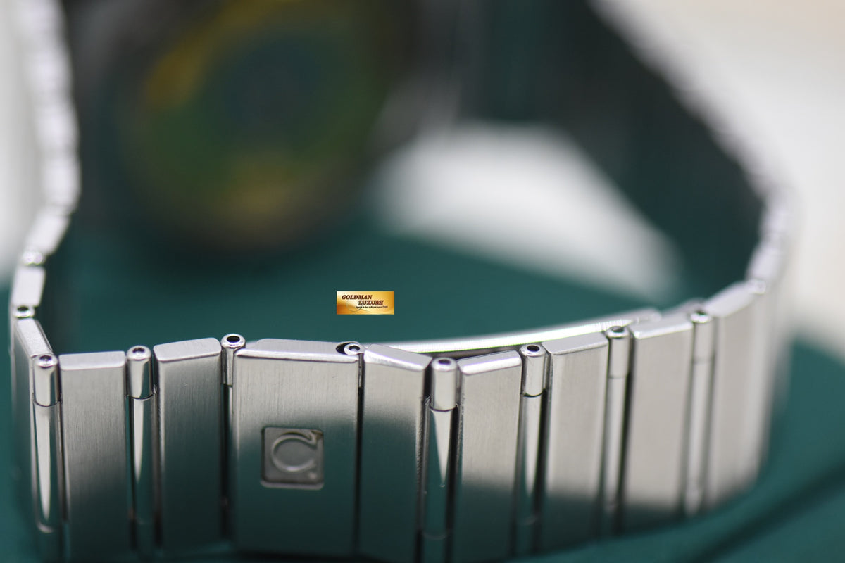 OMEGA CONSTELLATION “MANHATTAN” CHRONOMETER 35mm HALF-GOLD BRACELET AUTOMATIC 368.1075 (MINT)