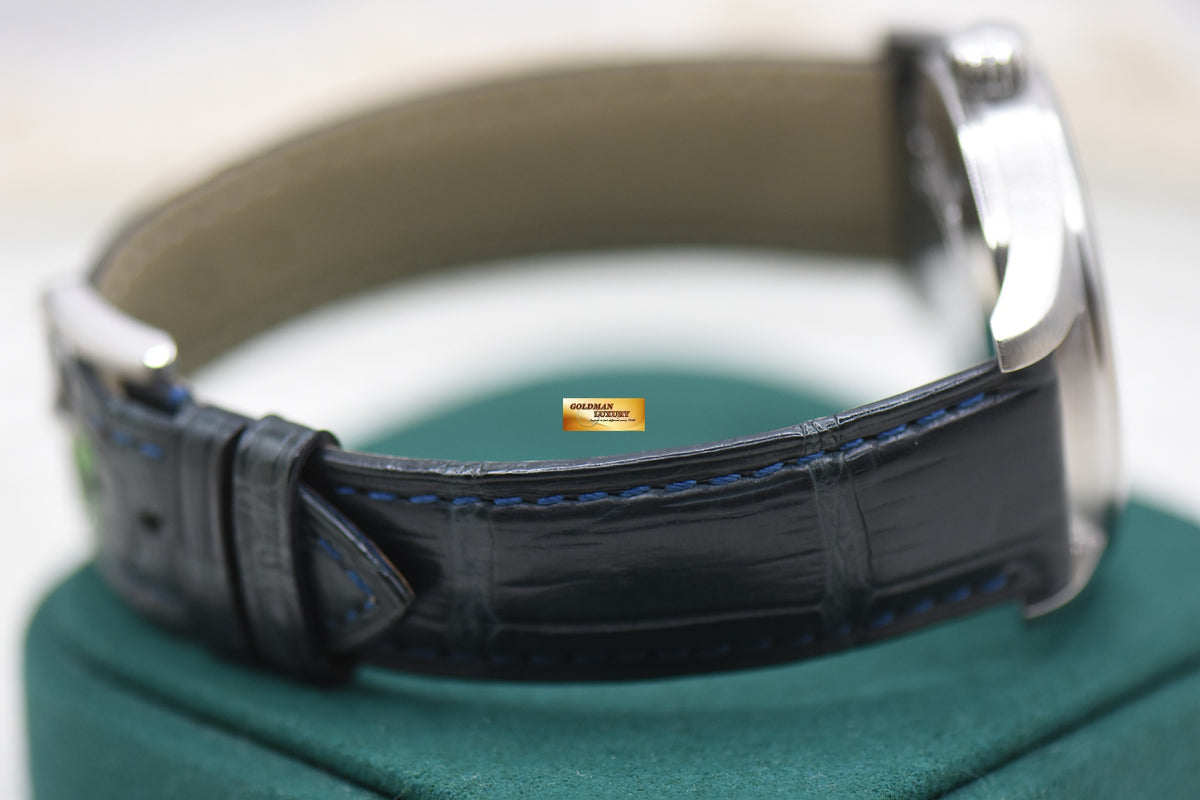 IWC MARK XVI 39mm STEEL IN LEATHER STRAP BLACK AUTOMATIC IW3255-01 (MINT)