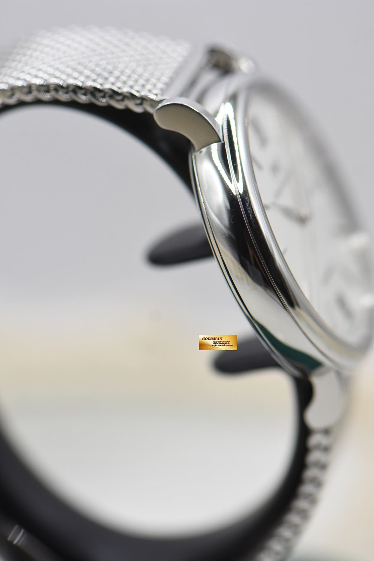 IWC PORTOFINO 40mm STEEL IN MESH BRACELET SILVER AUTOMATIC IW3565-05 (MINT)