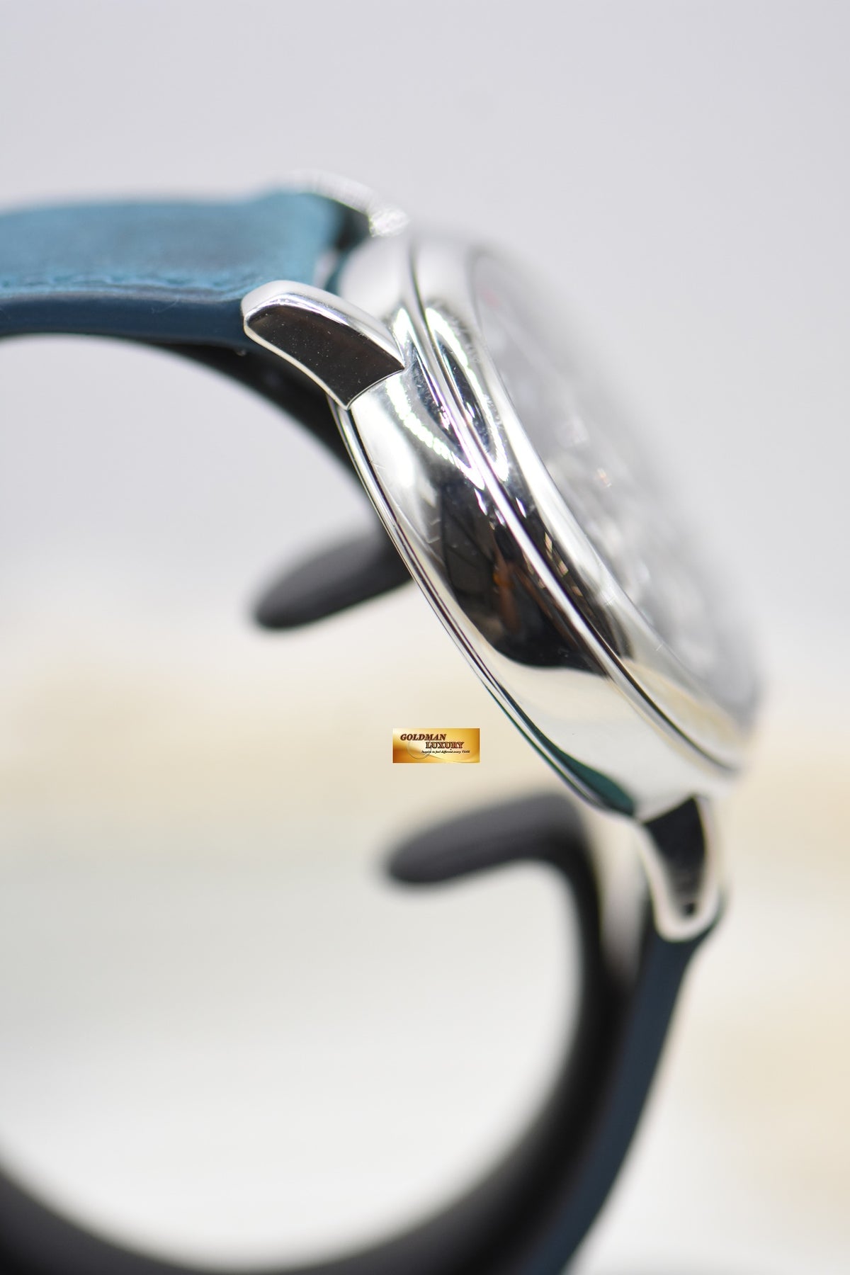 CHOPARD MILLE MIGLIA 38mm CHRONOGRAPH STEEL IN LEATHER STRAP BLACK AUTOMATIC 16/8331 (MINT)