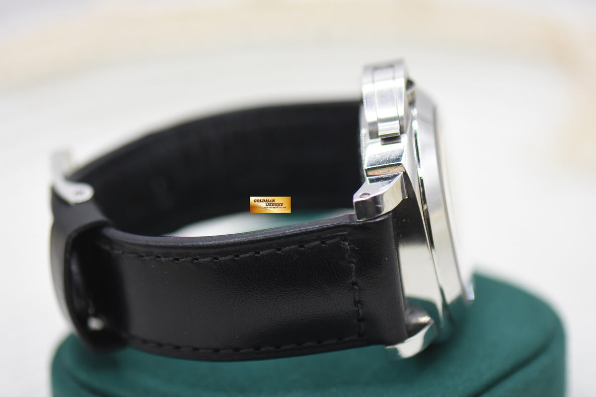 PANERAI LUMINOR HISTORIC 44mm STEEL WHITE DIAL MANUAL PAM 114 (UNPOLISHED) (CONSIGNMENT)