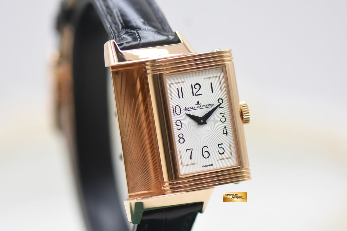 [SOLD] JLC REVERSO ONE DUETTO MOONPHASE ROSE GOLD DIAMOND MANUAL Q3352420 (LNIB)