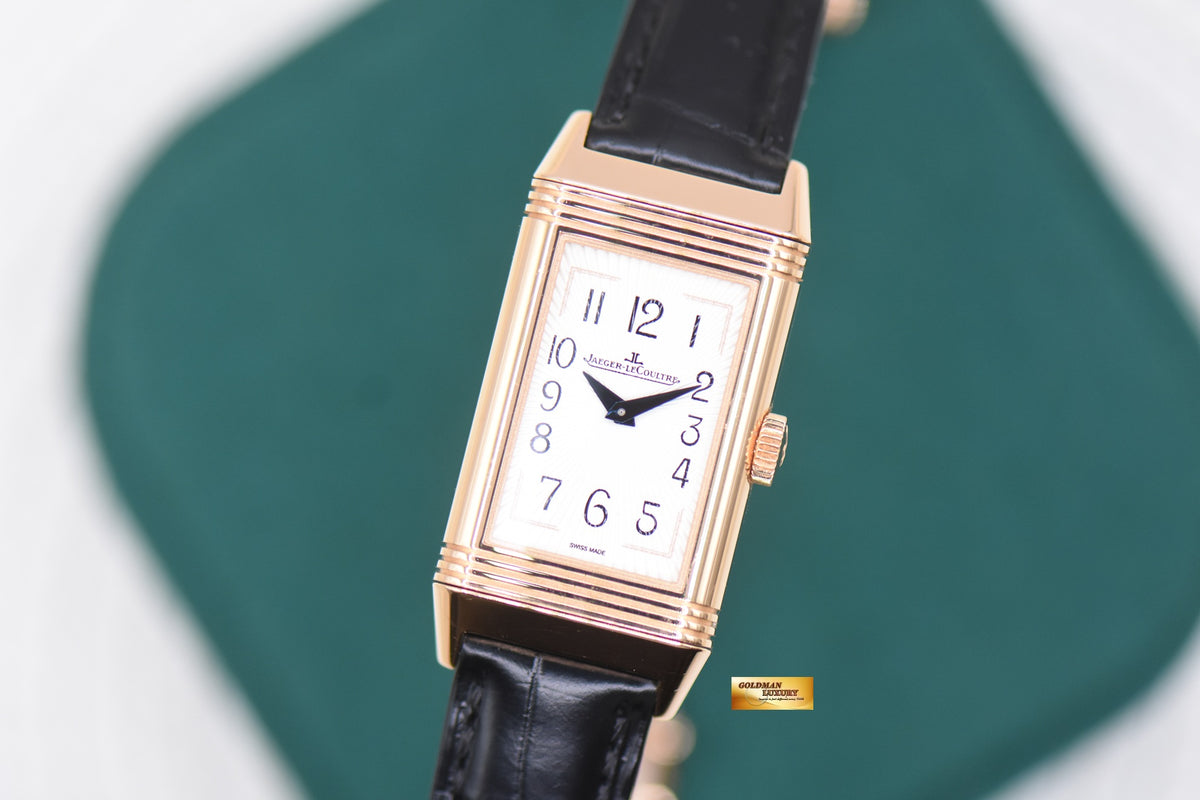 [SOLD] JLC REVERSO ONE DUETTO MOONPHASE ROSE GOLD DIAMOND MANUAL Q3352420 (LNIB)