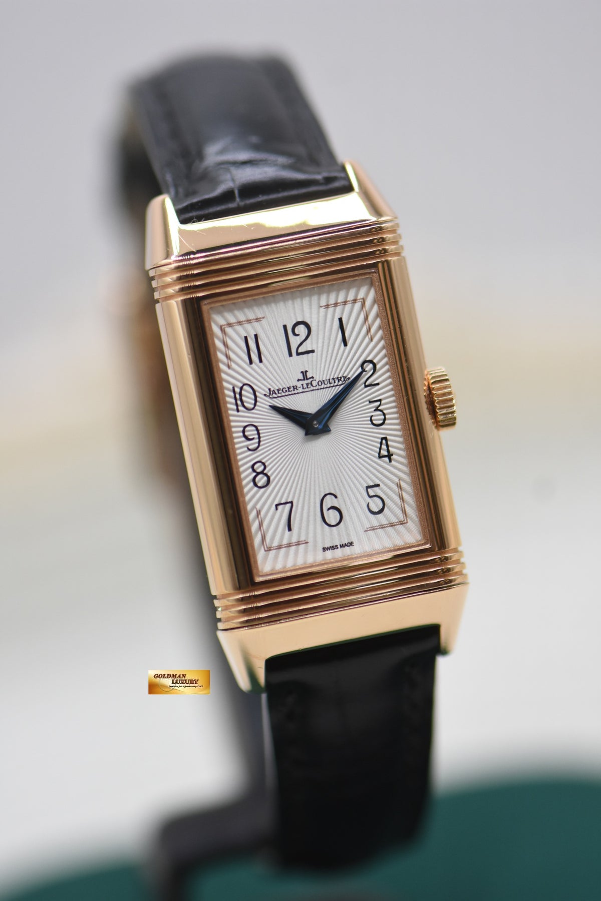 [SOLD] JLC REVERSO ONE DUETTO MOONPHASE ROSE GOLD DIAMOND MANUAL Q3352420 (LNIB)