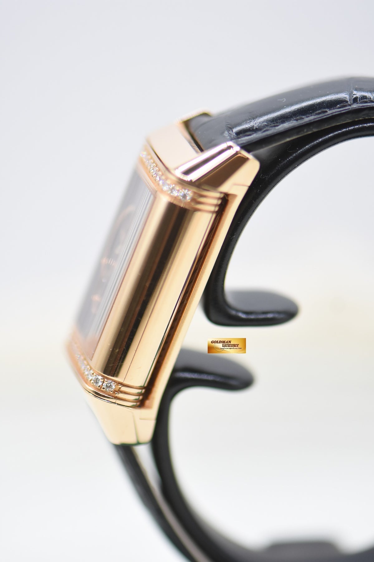 [SOLD] JLC REVERSO ONE DUETTO MOONPHASE ROSE GOLD DIAMOND MANUAL Q3352420 (LNIB)