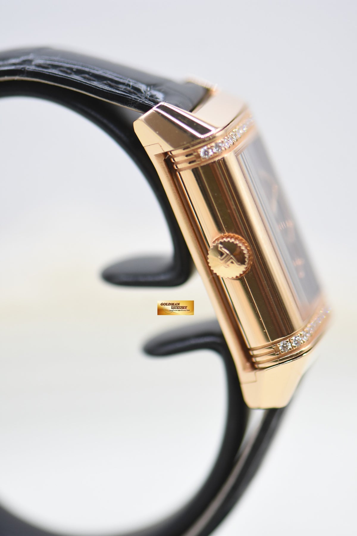 [SOLD] JLC REVERSO ONE DUETTO MOONPHASE ROSE GOLD DIAMOND MANUAL Q3352420 (LNIB)