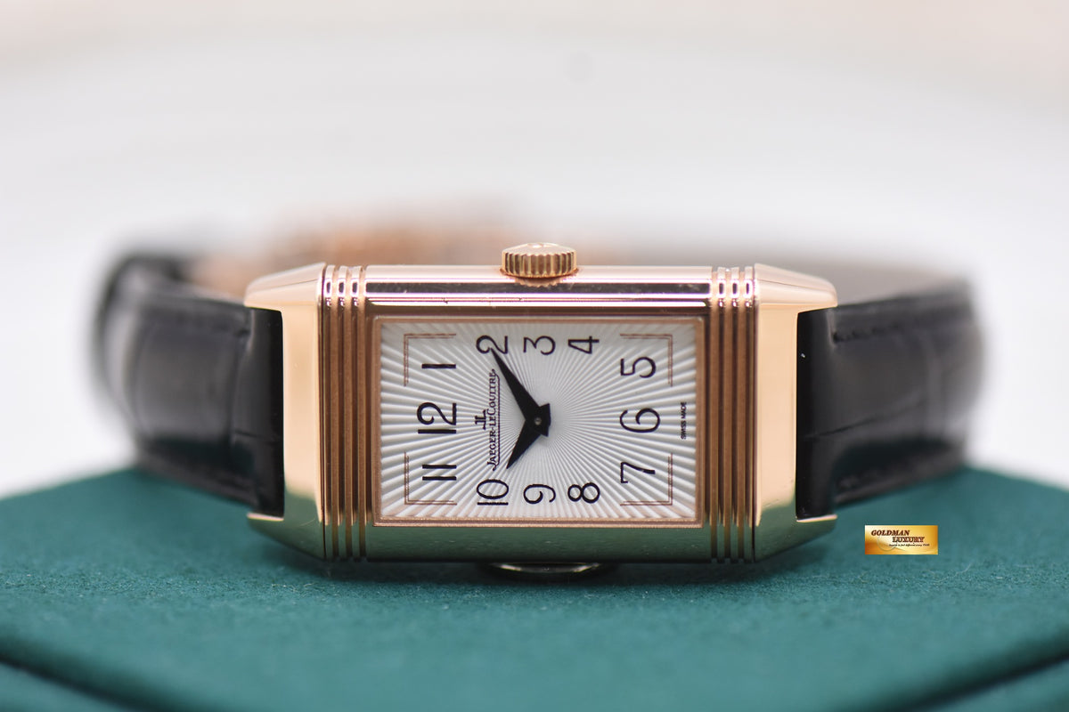 [SOLD] JLC REVERSO ONE DUETTO MOONPHASE ROSE GOLD DIAMOND MANUAL Q3352420 (LNIB)