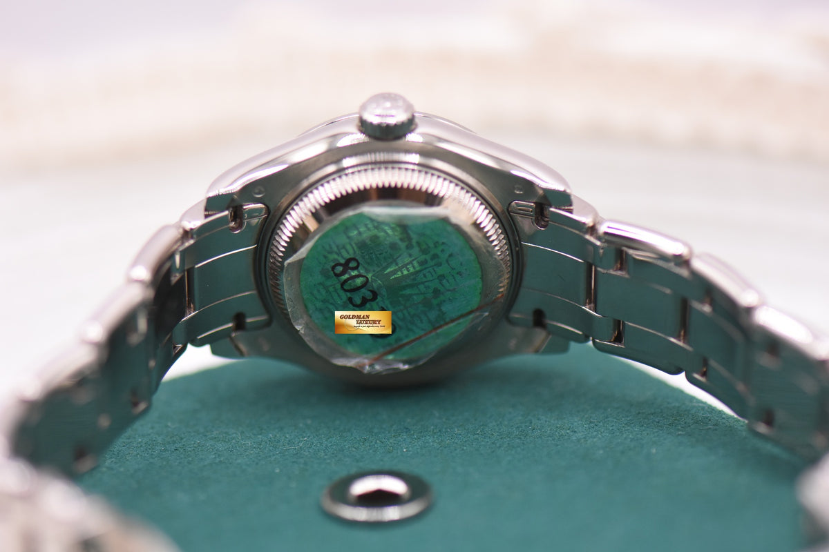 ROLEX OYSTER PEARLMASTER 29mm WHITE GOLD MOP DIAMOND DIAL 80319 (MINT)