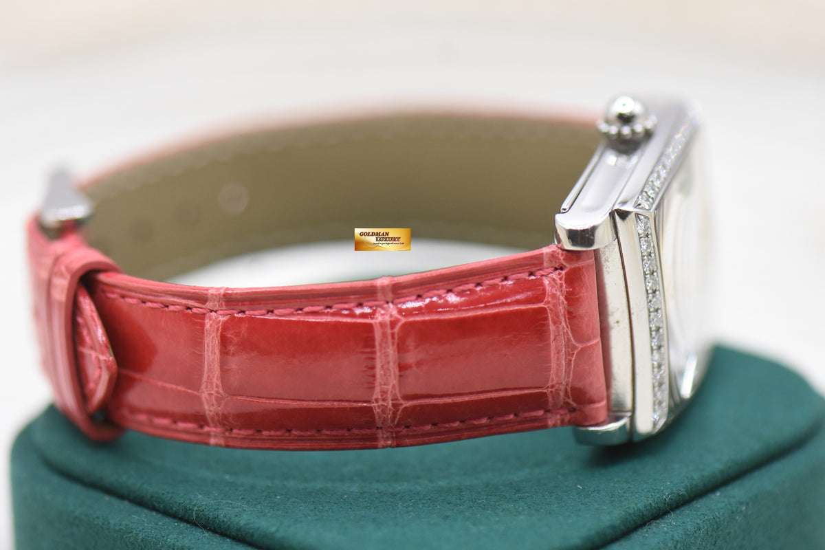 GERALD GENTA RETRO SOLO JUMPING HOUR DIAMOND STEEL AUTOMATIC RSO.M.10 (MINT)