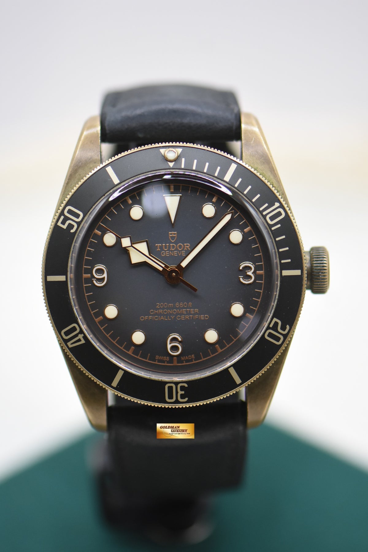 TUDOR BLACK BAY BRONZE 43mm SLATE GREY DIAL 79250BA AUTOMATIC (AGING-BRONZE)