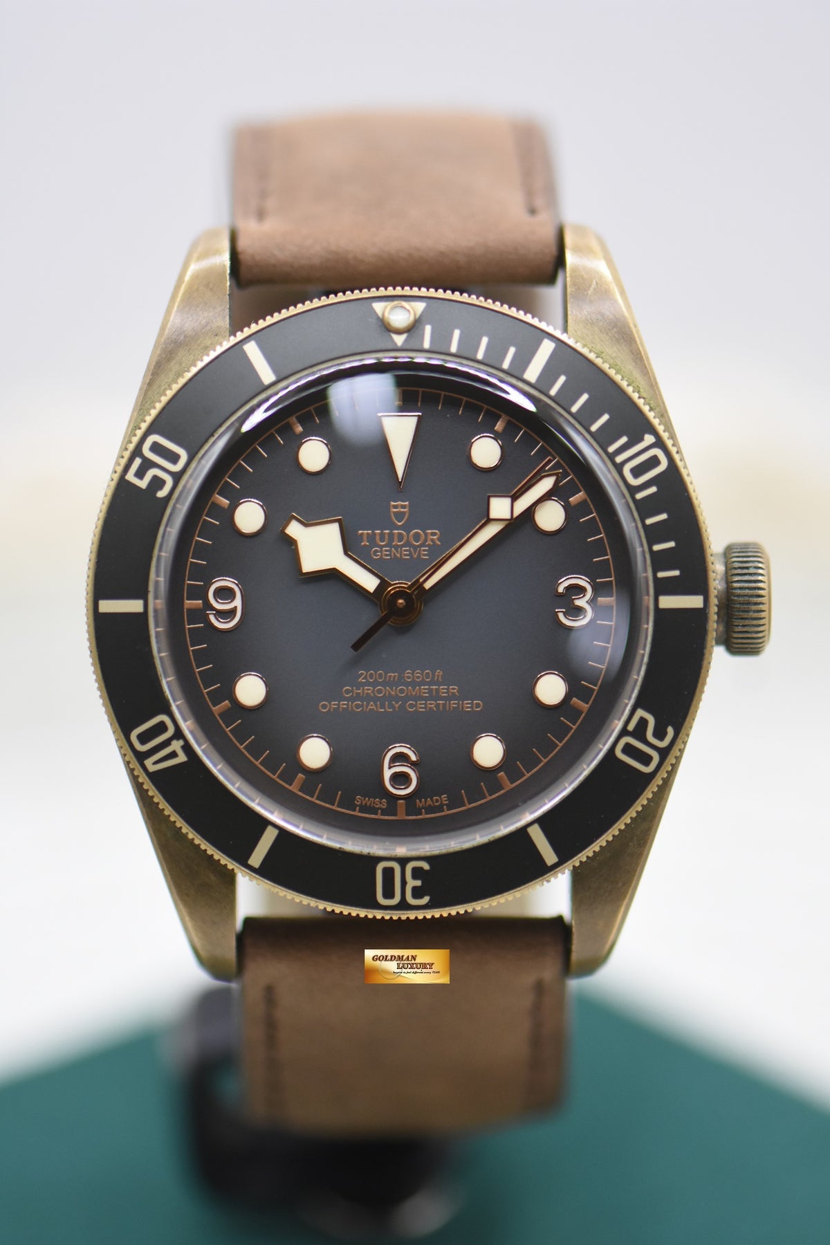 TUDOR BLACK BAY BRONZE 43mm SLATE GREY DIAL 79250BA AUTOMATIC (AGING-BRONZE)